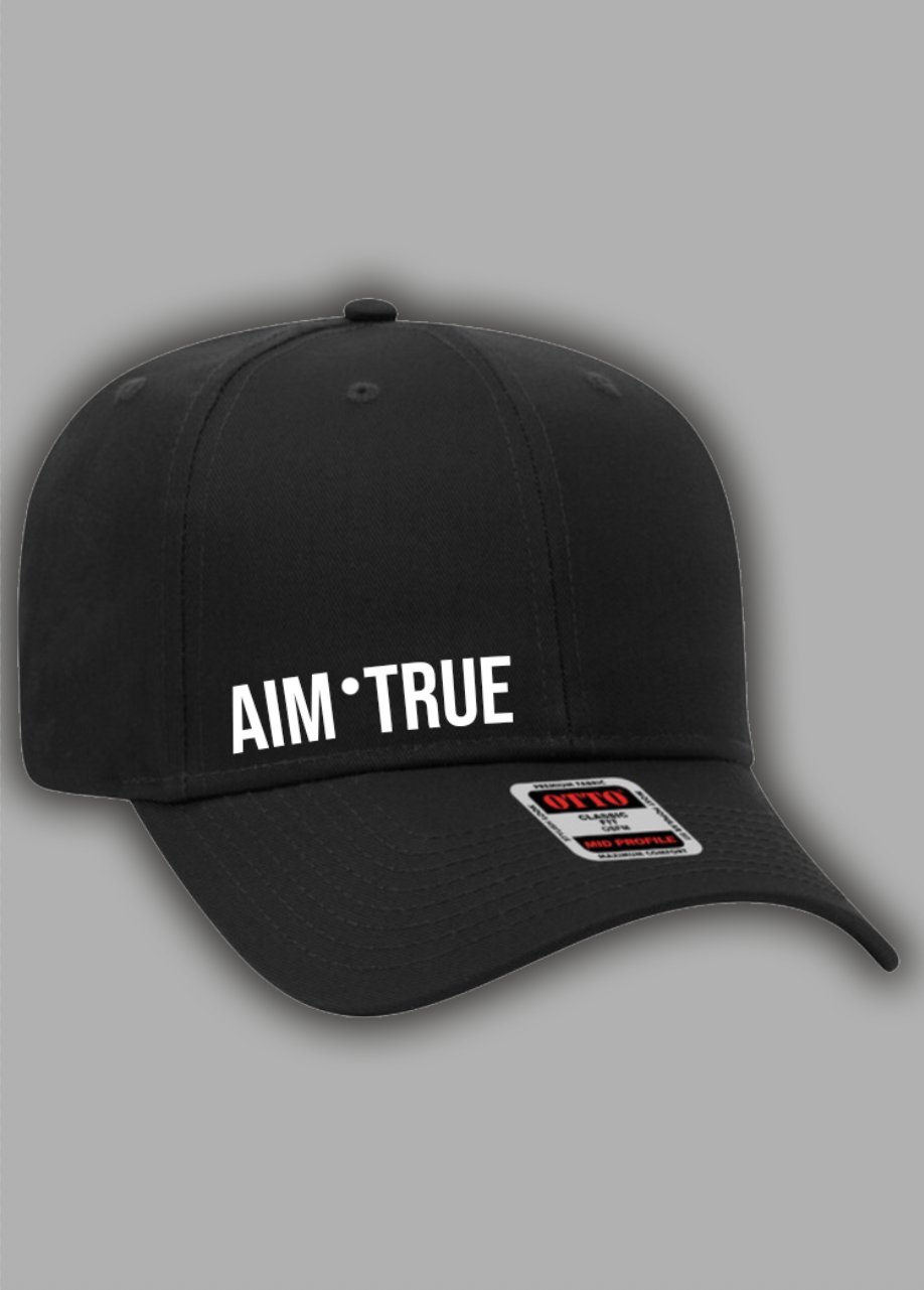 Black Aim True Hat